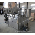 Machine automatique de friture de noix à chauffage au gaz